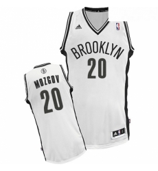Youth Adidas Brooklyn Nets 20 Timofey Mozgov Swingman White Home NBA Jersey Youth Adidas Brooklyn Nets 20 Timofey Mozgov Swingman White Home NBA Jersey