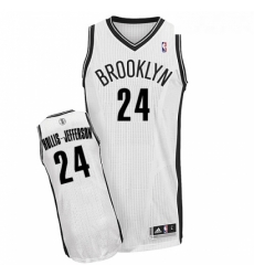Youth Adidas Brooklyn Nets 24 Rondae Hollis Jefferson Authentic White Home NBA Jersey Youth Adidas Brooklyn Nets 24 Rondae Hollis Jefferson Authentic White Home NBA Jersey