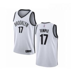 Youth Brooklyn Nets 17 Garrett Temple Swingman White Basketball Jersey Association Edition Youth Brooklyn Nets 17 Garrett Temple Swingman White Basketball Jersey Association Edition