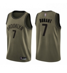 Youth Brooklyn Nets 7 Kevin Durant Swingman Green Salute to Service Basketball Jersey Youth Brooklyn Nets 7 Kevin Durant Swingman Green Salute to Service Basketball Jersey