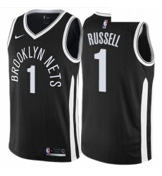 Youth Nike Brooklyn Nets 1 DAngelo Russell Swingman Black NBA Jersey City Edition Youth Nike Brooklyn Nets 1 DAngelo Russell Swingman Black NBA Jersey City Edition