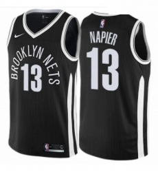 Youth Nike Brooklyn Nets 13 Shabazz Napier Swingman Black NBA Jersey City Edition Youth Nike Brooklyn Nets 13 Shabazz Napier Swingman Black NBA Jersey City Edition