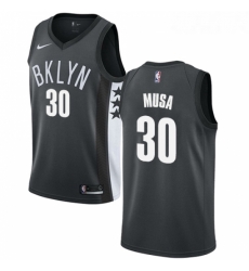 Youth Nike Brooklyn Nets 30 Dzanan Musa Swingman Gray NBA Jersey Statement Edition Youth Nike Brooklyn Nets 30 Dzanan Musa Swingman Gray NBA Jersey Statement Edition