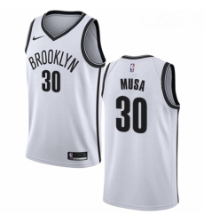 Youth Nike Brooklyn Nets 30 Dzanan Musa Swingman White NBA Jersey Association Edition Youth Nike Brooklyn Nets 30 Dzanan Musa Swingman White NBA Jersey Association Edition
