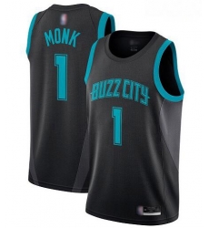 Men Black Malik Monk Men Jersey 1 Authentic Charlotte Hornets Basketball Jersey Men Black Malik Monk Men Jersey 1 Authentic Charlotte Hornets Basketball Jersey