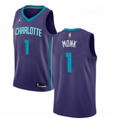 Womens Nike Jordan Charlotte Hornets 1 Malik Monk Swingman Purple NBA Jersey Statement Edition Womens Nike Jordan Charlotte Hornets 1 Malik Monk Swingman Purple NBA Jersey Statement Edition