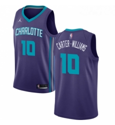 Womens Nike Jordan Charlotte Hornets 10 Michael Carter Williams Authentic Purple NBA Jersey Statement Edition Womens Nike Jordan Charlotte Hornets 10 Michael Carter Williams Authentic Purple NBA Jersey Statement Edition