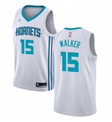 Womens Nike Jordan Charlotte Hornets 15 Kemba Walker Authentic White NBA Jersey Association Edition Womens Nike Jordan Charlotte Hornets 15 Kemba Walker Authentic White NBA Jersey Association Edition