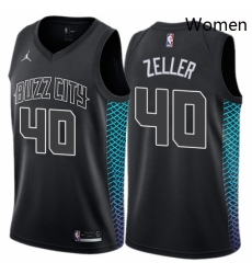 Womens Nike Jordan Charlotte Hornets 40 Cody Zeller Swingman Black NBA Jersey City Edition Womens Nike Jordan Charlotte Hornets 40 Cody Zeller Swingman Black NBA Jersey City Edition
