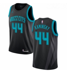 Womens Nike Jordan Charlotte Hornets 44 Frank Kaminsky Swingman Black NBA Jersey 2018 19 City Edition Womens Nike Jordan Charlotte Hornets 44 Frank Kaminsky Swingman Black NBA Jersey 2018 19 City Edition
