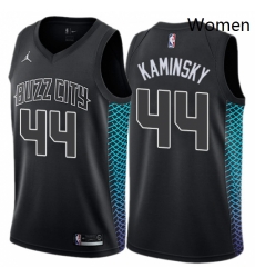 Womens Nike Jordan Charlotte Hornets 44 Frank Kaminsky Swingman Black NBA Jersey City Edition Womens Nike Jordan Charlotte Hornets 44 Frank Kaminsky Swingman Black NBA Jersey City Edition