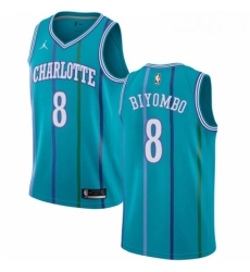 Womens Nike Jordan Charlotte Hornets 8 Bismack Biyombo Swingman Aqua Hardwood Classics NBA Jersey Womens Nike Jordan Charlotte Hornets 8 Bismack Biyombo Swingman Aqua Hardwood Classics NBA Jersey