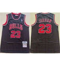 Men Chicago Bulls 23 Michael Jordan Black 1996 97 Throwback Stitched Jersey Men Chicago Bulls 23 Michael Jordan Black 1996 97 Throwback Stitched Jersey