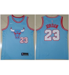 Men Chicago Bulls 23 Michael Jordan Light Blue Stitched Basketball Jersey Men Chicago Bulls 23 Michael Jordan Light Blue Stitched Basketball Jersey