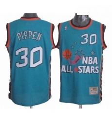 Mens Mitchell and Ness Chicago Bulls 30 Scottie Pippen Swingman Light Blue 1996 All Star Throwback NBA Jersey Mens Mitchell and Ness Chicago Bulls 30 Scottie Pippen Swingman Light Blue 1996 All Star Throwback NBA Jersey
