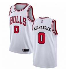 Mens Nike Chicago Bulls 0 Sean Kilpatrick Authentic White NBA Jersey Association Edition Mens Nike Chicago Bulls 0 Sean Kilpatrick Authentic White NBA Jersey Association Edition