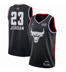 Mens Nike Chicago Bulls 23 Michael Jordan Black Basketball Jordan Swingman 2019 All Star Game Jersey Mens Nike Chicago Bulls 23 Michael Jordan Black Basketball Jordan Swingman 2019 All Star Game Jersey