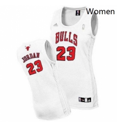 Womens Adidas Chicago Bulls 23 Michael Jordan Swingman White Home NBA Jersey Womens Adidas Chicago Bulls 23 Michael Jordan Swingman White Home NBA Jersey