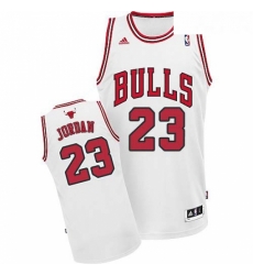 Youth Adidas Chicago Bulls 23 Michael Jordan Swingman White Home NBA Jersey Youth Adidas Chicago Bulls 23 Michael Jordan Swingman White Home NBA Jersey