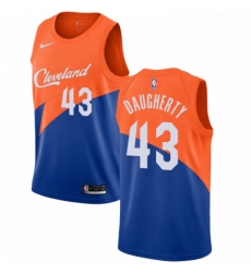 Womens Nike Cleveland Cavaliers 43 Brad Daugherty Swingman Blue NBA Jersey City Edition Womens Nike Cleveland Cavaliers 43 Brad Daugherty Swingman Blue NBA Jersey City Edition