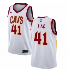 Youth Nike Cleveland Cavaliers 41 Ante Zizic Swingman White NBA Jersey Association Edition Youth Nike Cleveland Cavaliers 41 Ante Zizic Swingman White NBA Jersey Association Edition