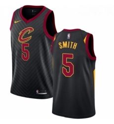 Youth Nike Cleveland Cavaliers 5 JR Smith Swingman Black Alternate NBA Jersey Statement Edition Youth Nike Cleveland Cavaliers 5 JR Smith Swingman Black Alternate NBA Jersey Statement Edition