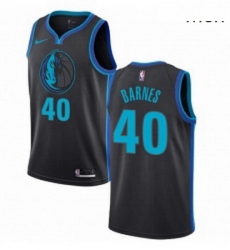 Mens Nike Dallas Mavericks 40 Harrison Barnes Swingman Charcoal NBA Jersey City Edition Mens Nike Dallas Mavericks 40 Harrison Barnes Swingman Charcoal NBA Jersey City Edition