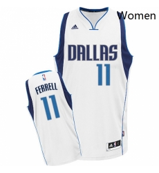 Womens Adidas Dallas Mavericks 11 Yogi Ferrell Swingman White Home NBA Jersey Womens Adidas Dallas Mavericks 11 Yogi Ferrell Swingman White Home NBA Jersey