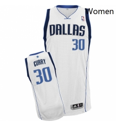 Womens Adidas Dallas Mavericks 30 Seth Curry Authentic White Home NBA Jersey Womens Adidas Dallas Mavericks 30 Seth Curry Authentic White Home NBA Jersey