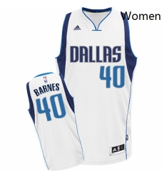 Womens Adidas Dallas Mavericks 40 Harrison Barnes Swingman White Home NBA Jersey Womens Adidas Dallas Mavericks 40 Harrison Barnes Swingman White Home NBA Jersey