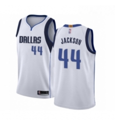 Womens Dallas Mavericks 44 Justin Jackson Authentic White Basketball Jersey Association Edition Womens Dallas Mavericks 44 Justin Jackson Authentic White Basketball Jersey Association Edition