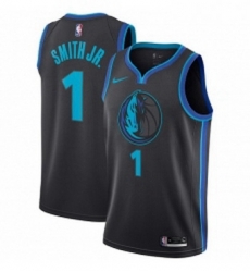 Womens Nike Dallas Mavericks 1 Dennis Smith Jr Swingman Charcoal NBA Jersey City Edition Womens Nike Dallas Mavericks 1 Dennis Smith Jr Swingman Charcoal NBA Jersey City Edition