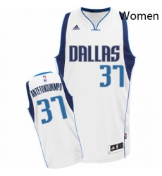 Womens Nike Dallas Mavericks 37 Kostas Antetokounmpo Swingman White Home NBA Jersey Association Edition Womens Nike Dallas Mavericks 37 Kostas Antetokounmpo Swingman White Home NBA Jersey Association Edition