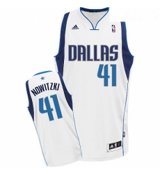 Youth Adidas Dallas Mavericks 41 Dirk Nowitzki Swingman White Home NBA Jersey Youth Adidas Dallas Mavericks 41 Dirk Nowitzki Swingman White Home NBA Jersey
