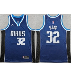 Youth Dallas Mavericks 32 Cooper Flagg Navy 2025 Statement Edition Stitched Basketball Jersey