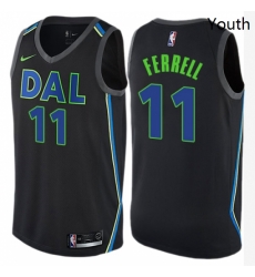Youth Nike Dallas Mavericks 11 Yogi Ferrell Swingman Black NBA Jersey City Edition Youth Nike Dallas Mavericks 11 Yogi Ferrell Swingman Black NBA Jersey City Edition