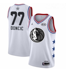 Youth Nike Dallas Mavericks 77 Luka Doncic White Basketball Jordan Swingman 2019 All Star Game Jersey Youth Nike Dallas Mavericks 77 Luka Doncic White Basketball Jordan Swingman 2019 All Star Game Jersey