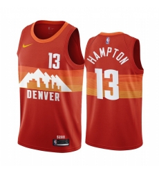 Men Nike Denver Nuggets 13 R J Hampton Red NBA Swingman 2020 21 City Edition Jersey Men Nike Denver Nuggets 13 R J Hampton Red NBA Swingman 2020 21 City Edition Jersey