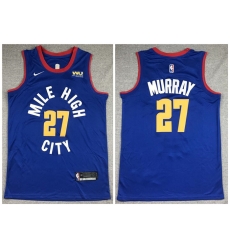 Nuggets 27 Jamal Murray Blue City Edition Nike Swingman Jersey Nuggets 27 Jamal Murray Blue City Edition Nike Swingman Jersey