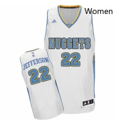 Womens Adidas Denver Nuggets 22 Richard Jefferson Swingman White Home NBA Jersey Womens Adidas Denver Nuggets 22 Richard Jefferson Swingman White Home NBA Jersey