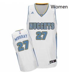 Womens Adidas Denver Nuggets 27 Jamal Murray Swingman White Home NBA Jersey Womens Adidas Denver Nuggets 27 Jamal Murray Swingman White Home NBA Jersey