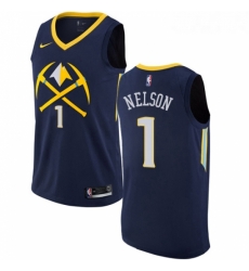 Womens Nike Denver Nuggets 1 Jameer Nelson Swingman Navy Blue NBA Jersey City Edition Womens Nike Denver Nuggets 1 Jameer Nelson Swingman Navy Blue NBA Jersey City Edition