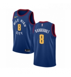 Womens Nike Denver Nuggets 8 Jarred Vanderbilt Swingman Blue Alternate NBA Jersey Statement Editio Womens Nike Denver Nuggets 8 Jarred Vanderbilt Swingman Blue Alternate NBA Jersey Statement Editio
