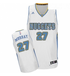 Youth Adidas Denver Nuggets 27 Jamal Murray Swingman White Home NBA Jersey Youth Adidas Denver Nuggets 27 Jamal Murray Swingman White Home NBA Jersey