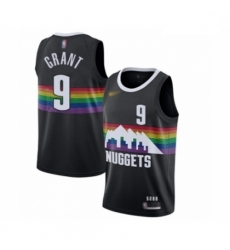 Youth Denver Nuggets #9 Jerami Grant Swingman Black Basketball Jersey - 2019-20 City Edition Youth Denver Nuggets #9 Jerami Grant Swingman Black Basketball Jersey - 2019-20 City Edition