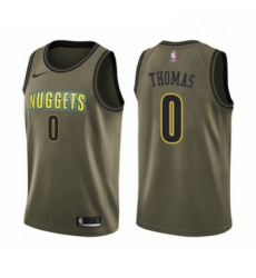Youth Nike Denver Nuggets 0 Isaiah Thomas Swingman Green Salute to Service NBA Jersey Youth Nike Denver Nuggets 0 Isaiah Thomas Swingman Green Salute to Service NBA Jersey