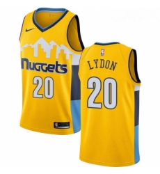 Youth Nike Denver Nuggets 20 Tyler Lydon Swingman Gold Alternate NBA Jersey Statement Edition Youth Nike Denver Nuggets 20 Tyler Lydon Swingman Gold Alternate NBA Jersey Statement Edition
