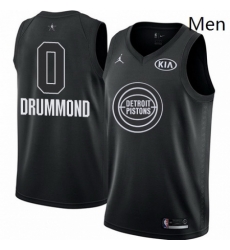 Mens Nike Detroit Pistons 0 Andre Drummond Swingman Black 2018 All Star Game NBA Jersey Mens Nike Detroit Pistons 0 Andre Drummond Swingman Black 2018 All Star Game NBA Jersey