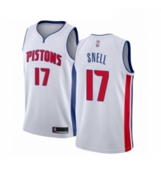 Womens Detroit Pistons 17 Tony Snell Authentic White Basketball Jersey Association Edition Womens Detroit Pistons 17 Tony Snell Authentic White Basketball Jersey Association Edition