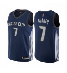 Womens Detroit Pistons 7 Thon Maker Swingman Navy Blue Basketball Jersey City Edition Womens Detroit Pistons 7 Thon Maker Swingman Navy Blue Basketball Jersey City Edition